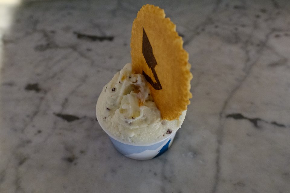 Canoli gelato at Gelupo