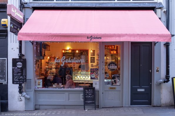 La Gelatiera looking homely from the outside!